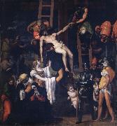 Machuca, Pedro Deposition oil on canvas